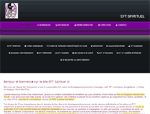 Tablet Screenshot of eftspirituel.com